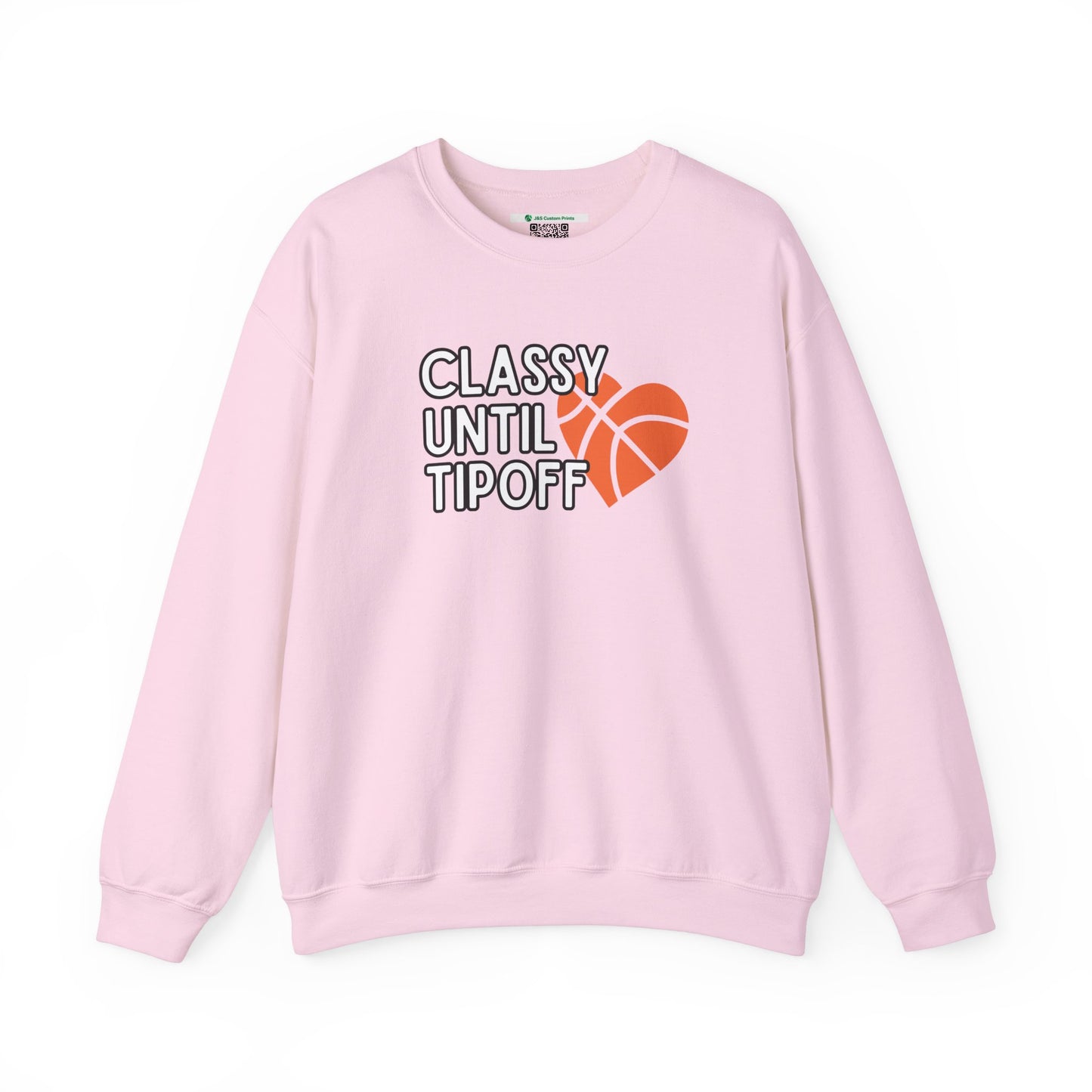 Classy Until Tipoff (Adult Unisex Crewneck Sweatshirt)