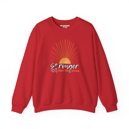 Stronger Than the Storm (Adult Unisex Crewneck Sweatshirt)