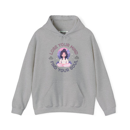 Mindful Awareness --  Meditation (Adult Unisex Hooded Sweatshirt)