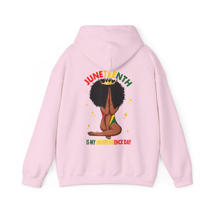 Juneteenth -- My Independence Day (Adult Unisex Hooded Sweatshirt)