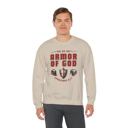 Armor Of God (Adult Unisex Crewneck Sweatshirt)