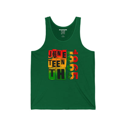 Juneteenth 1865 (Adult Unisex Tank Top)