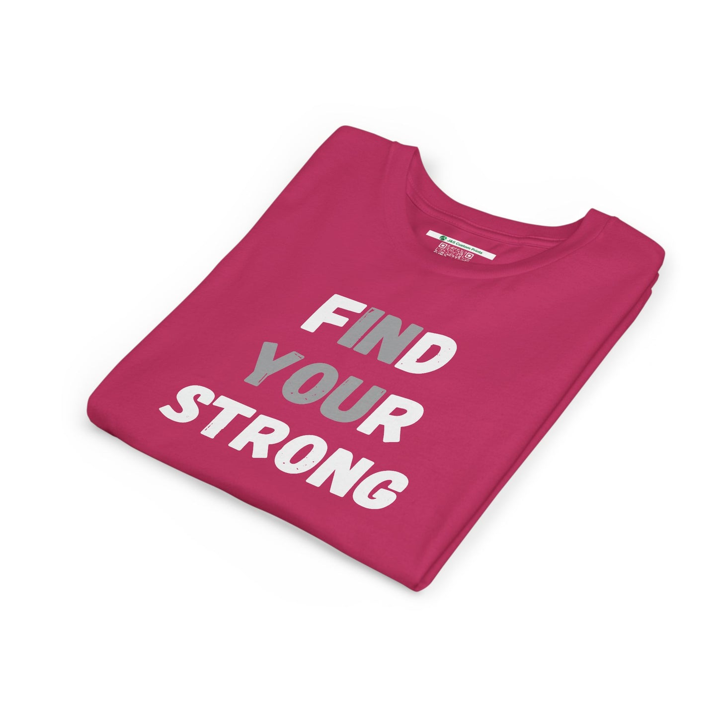 Find Your Strong -- Simple Design (Youth Unisex Tee)
