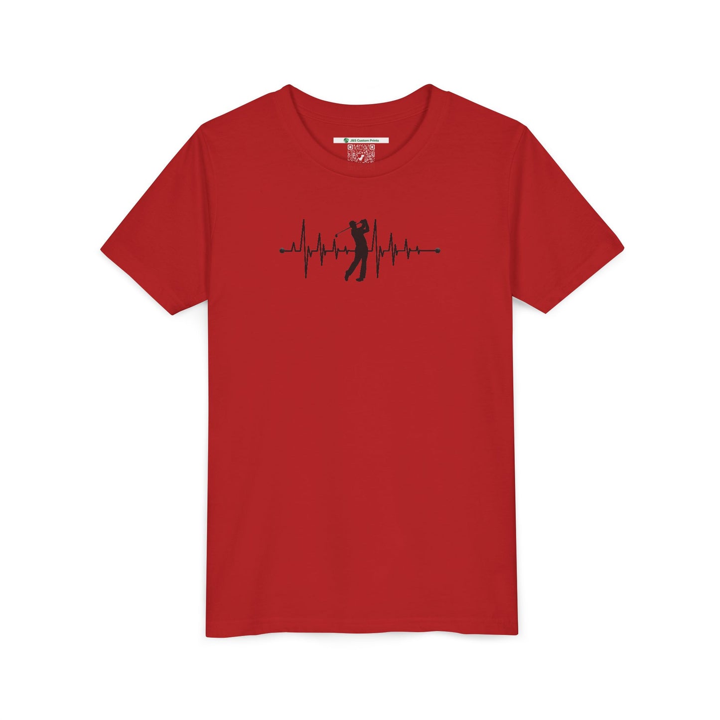Golf Heartbeat (Youth Unisex Tee)