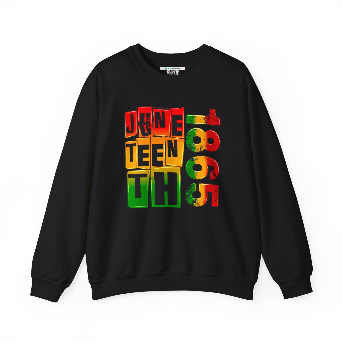 Juneteenth 1865 (Adult Unisex Crewneck Sweatshirt)