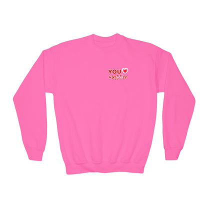 To The Person Behind Me (Youth Unisex Crewneck)
