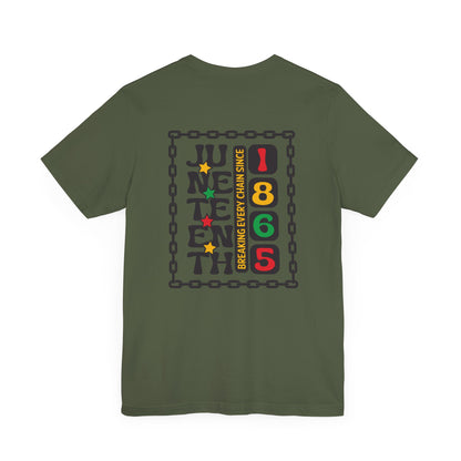 Juneteenth -- Breaking Every Chain (Adult Unisex Tee)