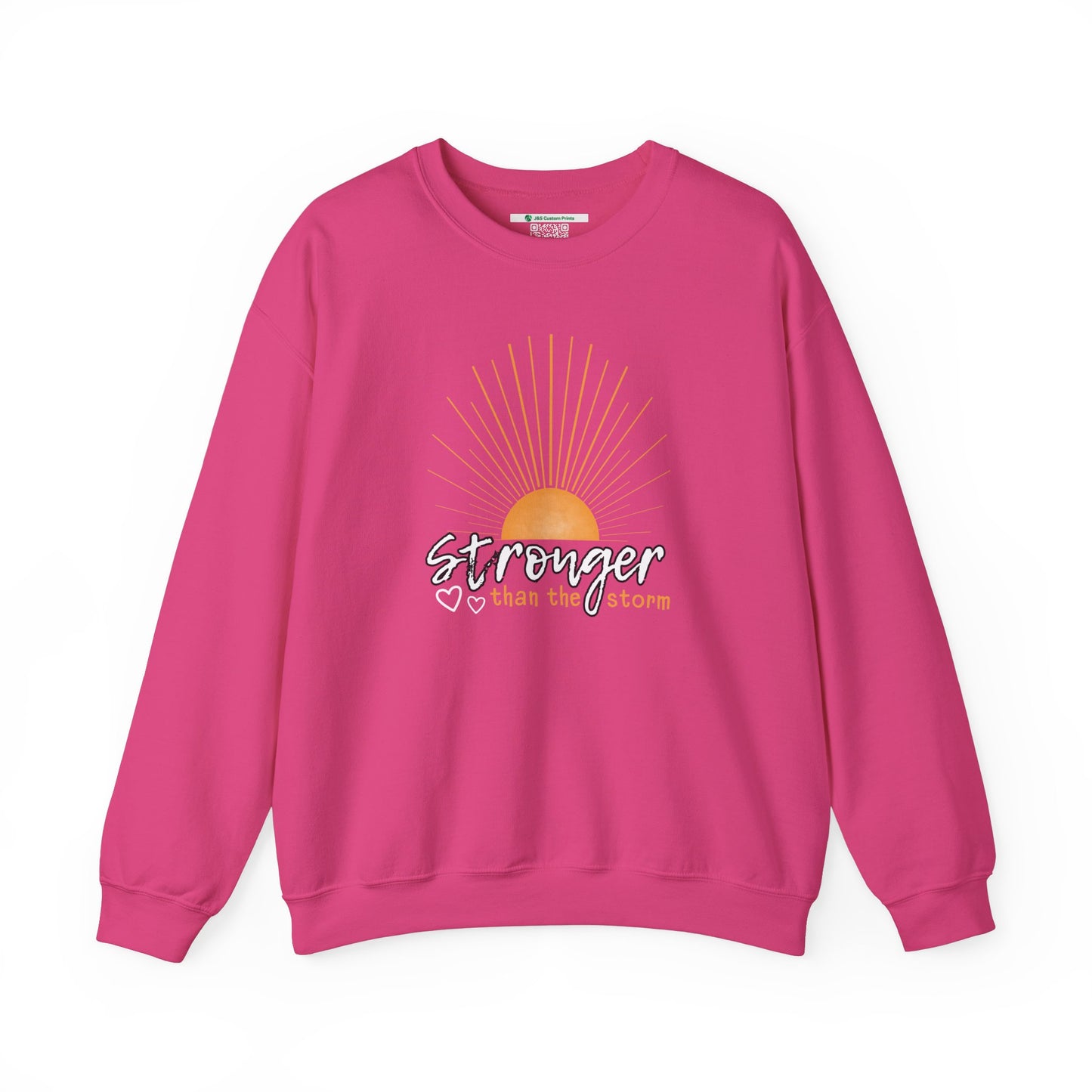 Stronger Than the Storm (Adult Unisex Crewneck Sweatshirt)