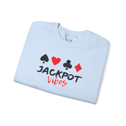 Jackpot Vibes (Adult Unisex Crewneck Sweatshirt)