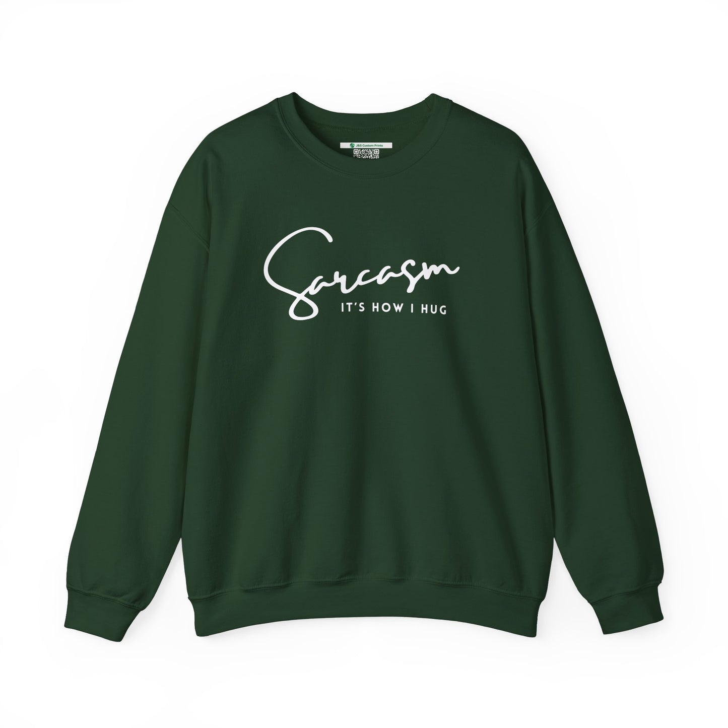 Sarcasm (Adult Unisex Crewneck Sweatshirt)
