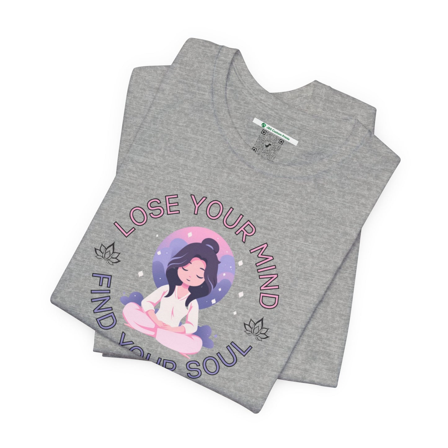 Mindful Awareness -- Meditation (Adult Unisex Tee)