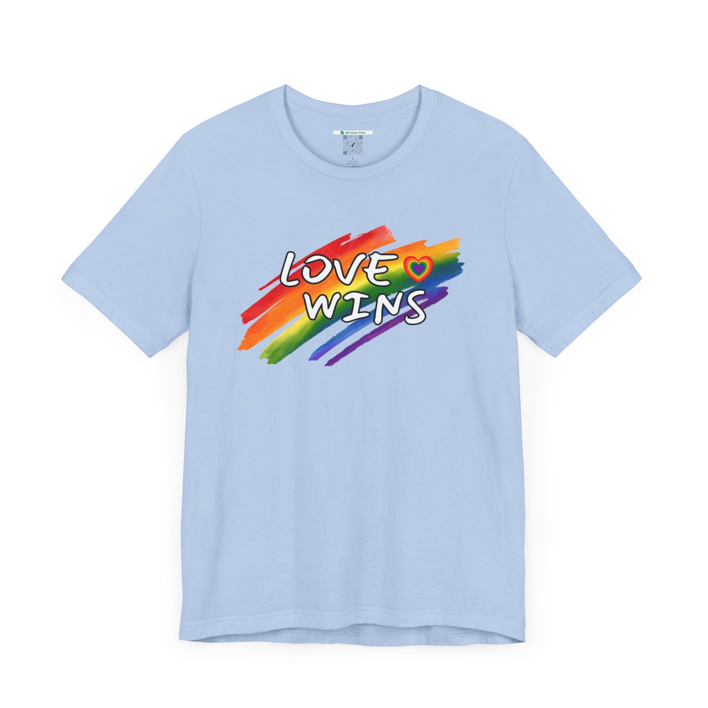 LGBTQ+ "Love Wins" (Adult Unisex Tee)
