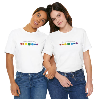 Energy is Everything -- Chakras (Adult Unisex Tee)
