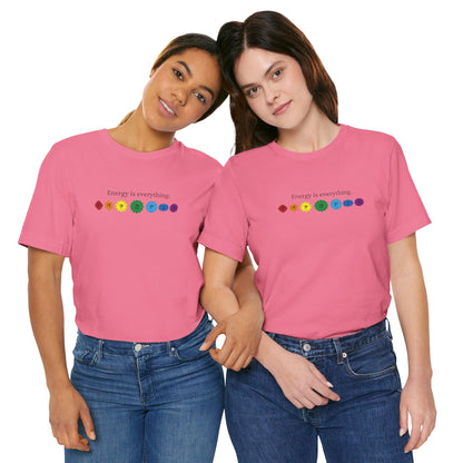 Energy is Everything -- Chakras (Adult Unisex Tee)