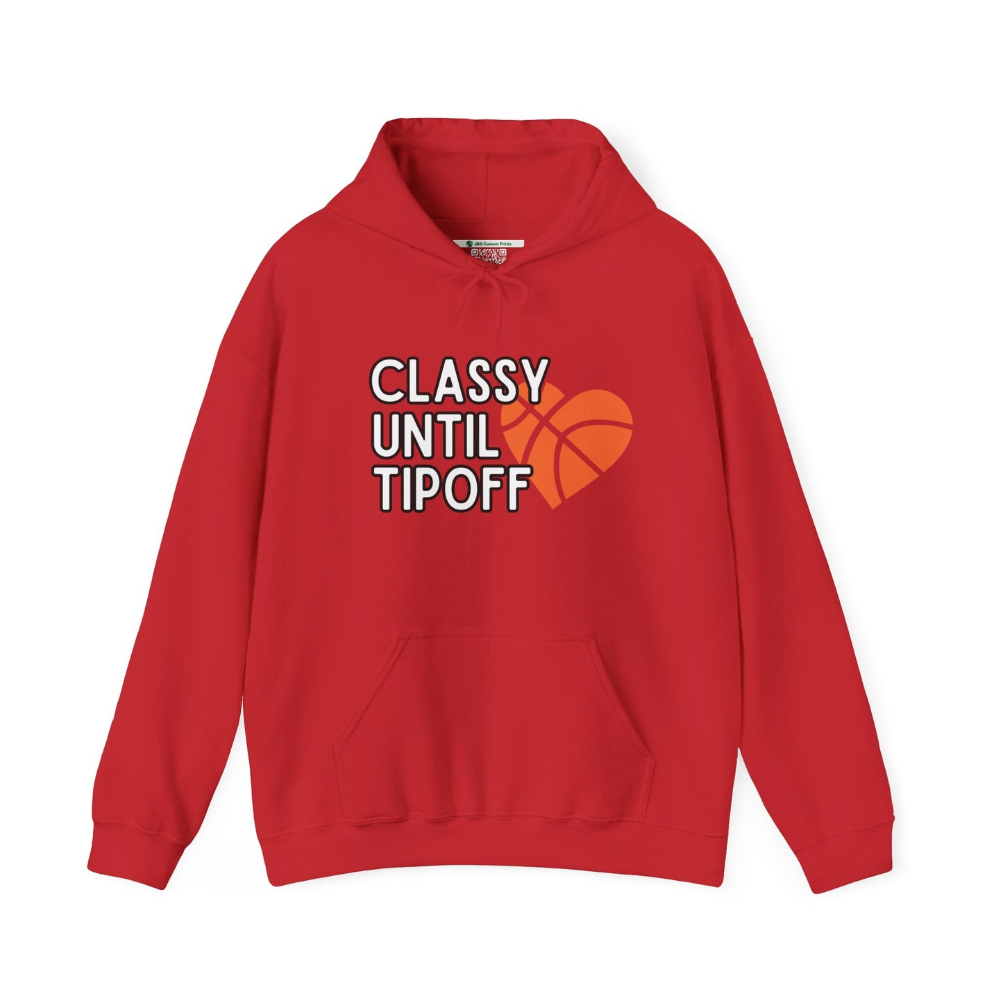 Classy Until Tipoff (Adult Unisex Hooded Sweatshirt)
