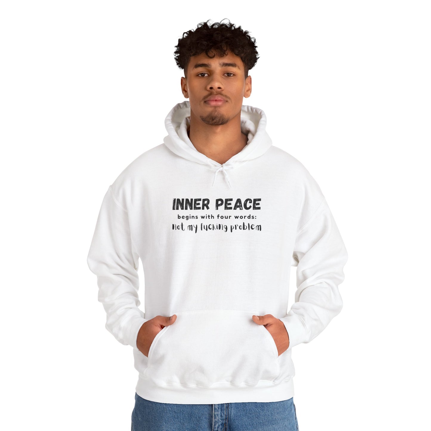 Inner Peace (Adult Unisex Hooded Sweatshirt)