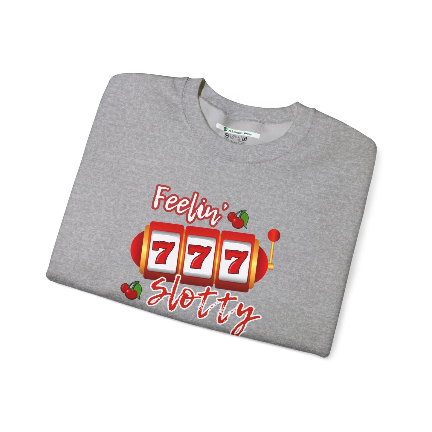 Feelin' Slotty (Adult Unisex Crewneck Sweatshirt)