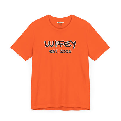 Matching Marriage Set -- "Wifey" (Adult Unisex Tee)