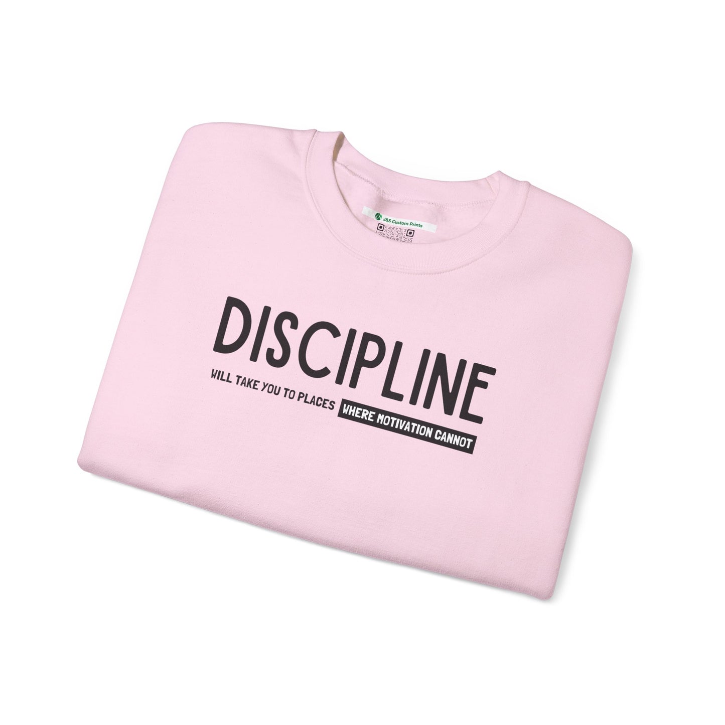 Discipline (Adult Unisex Crewneck Sweatshirt)