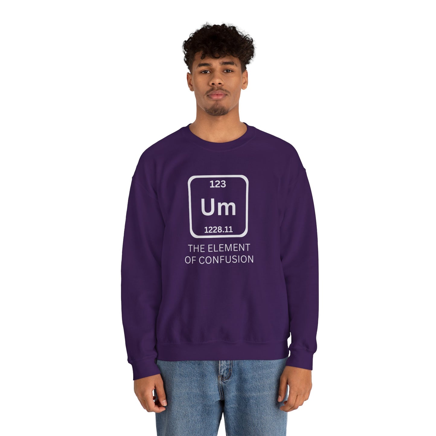 Element of Confusion (Adult Unisex Crewneck Sweatshirt)