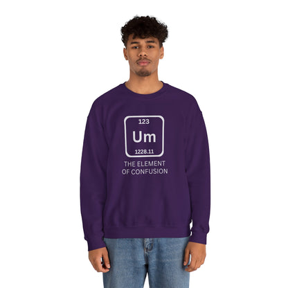 Element of Confusion (Adult Unisex Crewneck Sweatshirt)