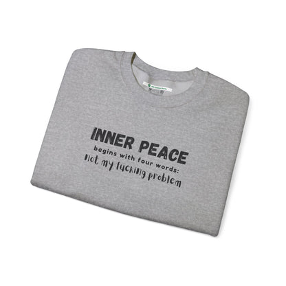 Inner Peace (Adult Unisex Crewneck Sweatshirt)