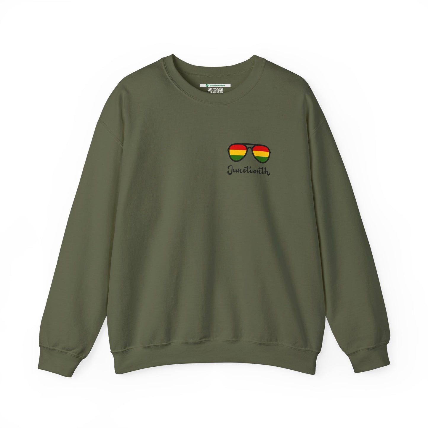 Juneteenth -- Breaking Every Chain (Adult Unisex Crewneck Sweatshirt)