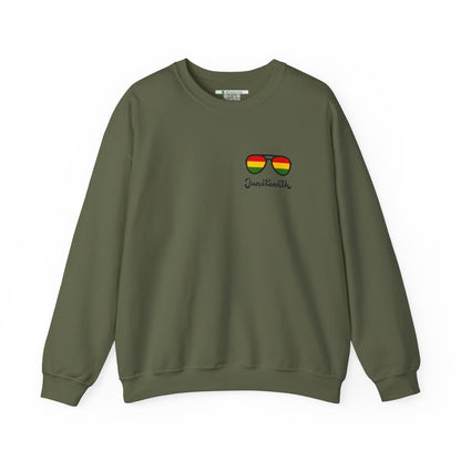 Juneteenth -- Breaking Every Chain (Adult Unisex Crewneck Sweatshirt)
