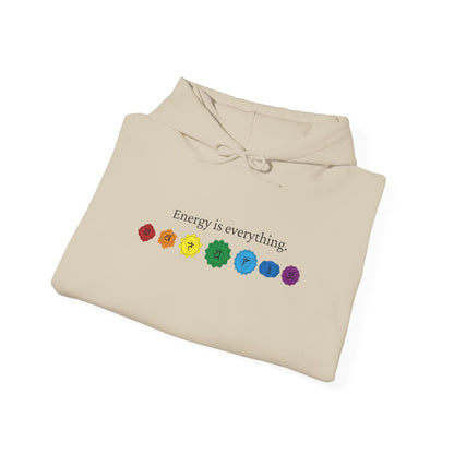 Energy is Everything -- Chakras (Adult Unisex Hooded Sweatshirt)