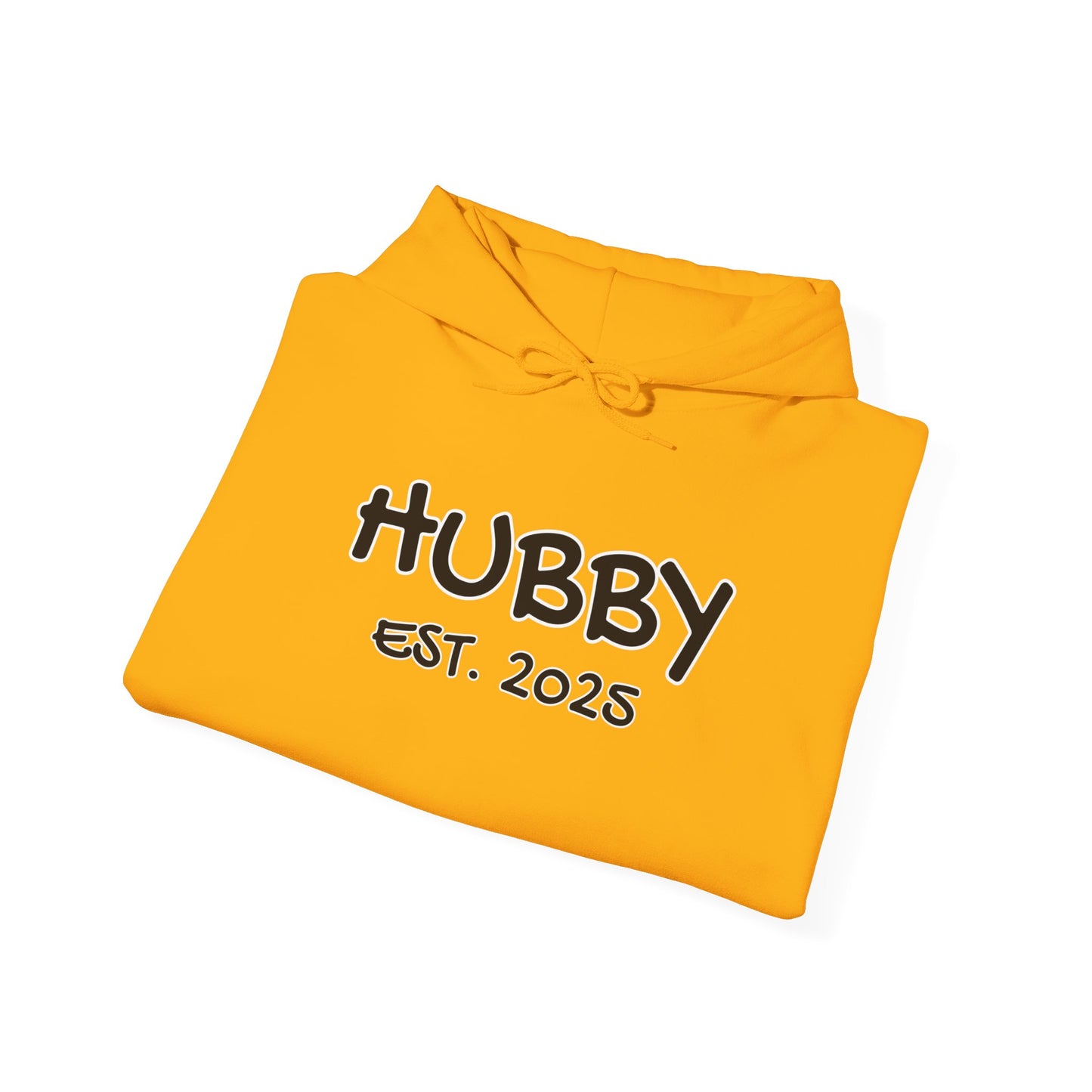 Matching Marriage Set -- "Hubby" (Adult Unisex Hooded Sweatshirt)