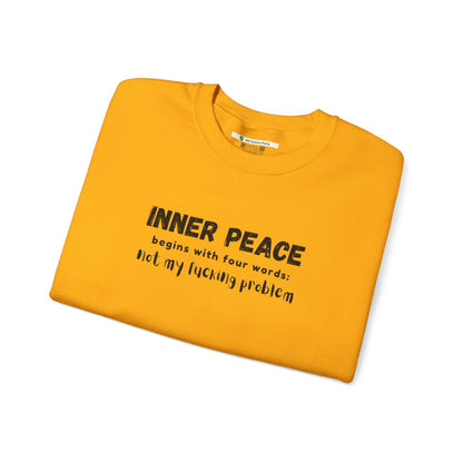 Inner Peace (Adult Unisex Crewneck Sweatshirt)