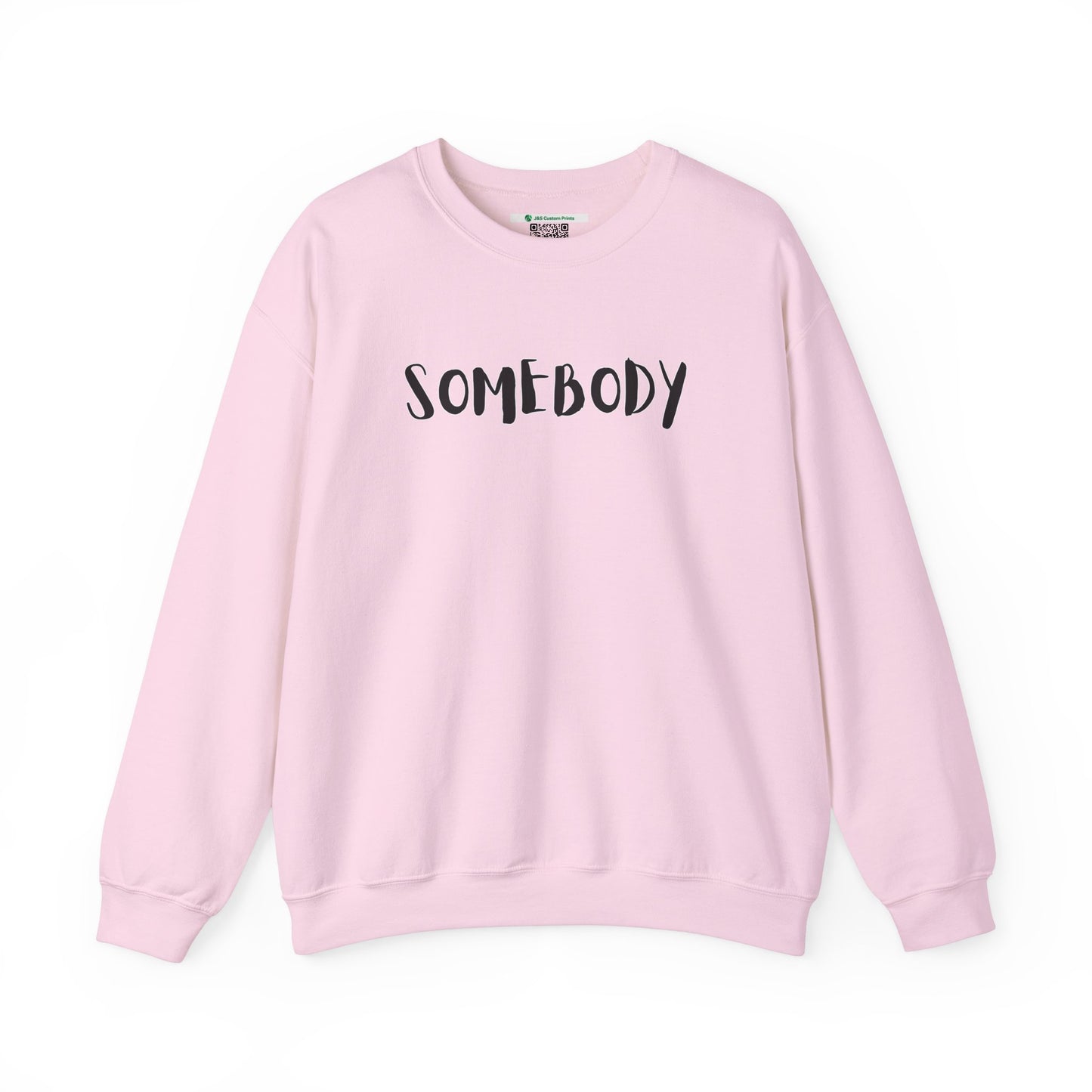 Matching Couple's Set -- "Somebody" (Adult Unisex Crewneck Sweatshirt)