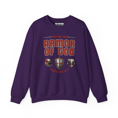 Armor Of God (Adult Unisex Crewneck Sweatshirt)