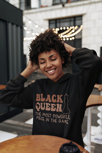Black Queen (Adult Unisex Hooded Sweatshirt)