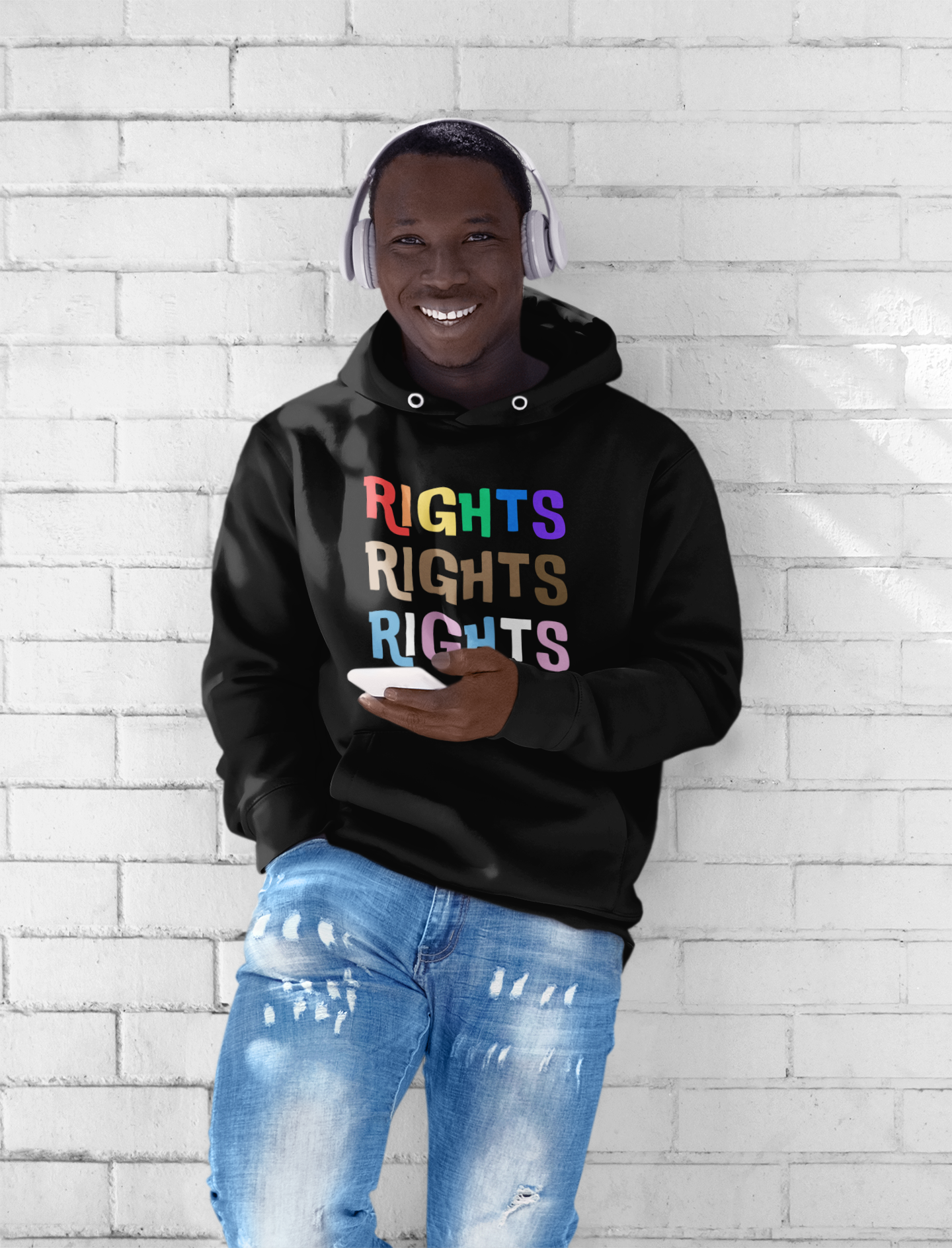 Equal Rights (Adult Unisex Hooded Sweatshirt)