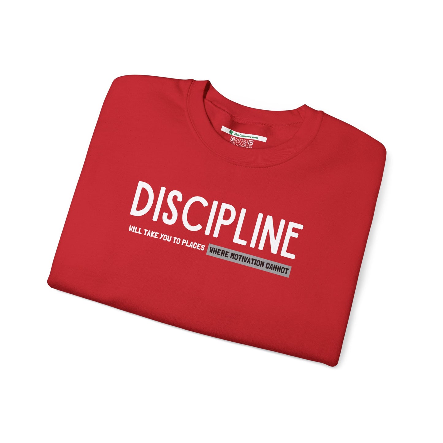 Discipline (Adult Unisex Crewneck Sweatshirt)