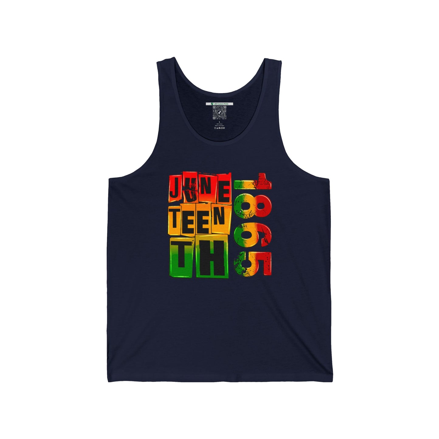 Juneteenth 1865 (Adult Unisex Tank Top)