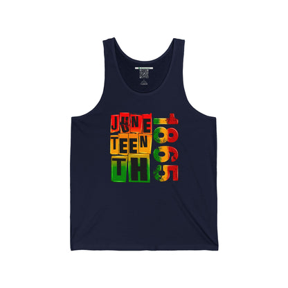 Juneteenth 1865 (Adult Unisex Tank Top)