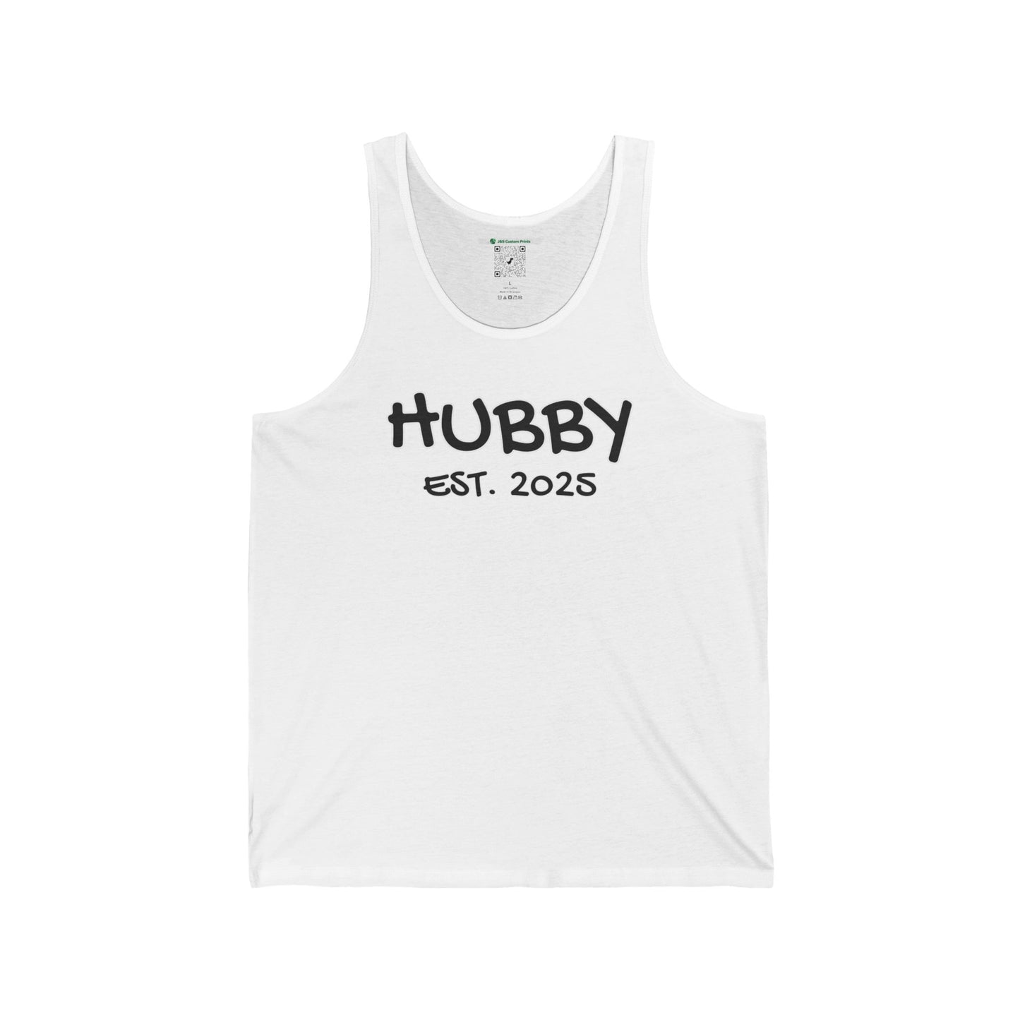 Matching Marriage Set -- "Hubby" (Adult Unisex Tank Top)