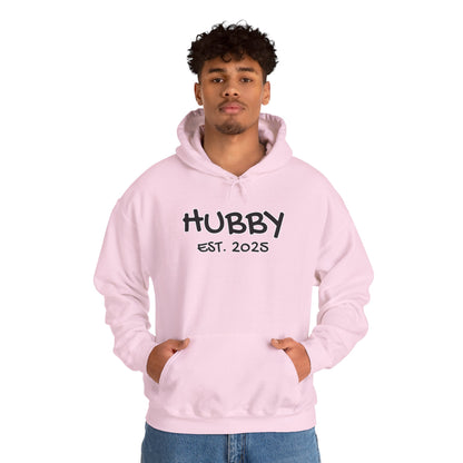 Matching Marriage Set -- "Hubby" (Adult Unisex Hooded Sweatshirt)
