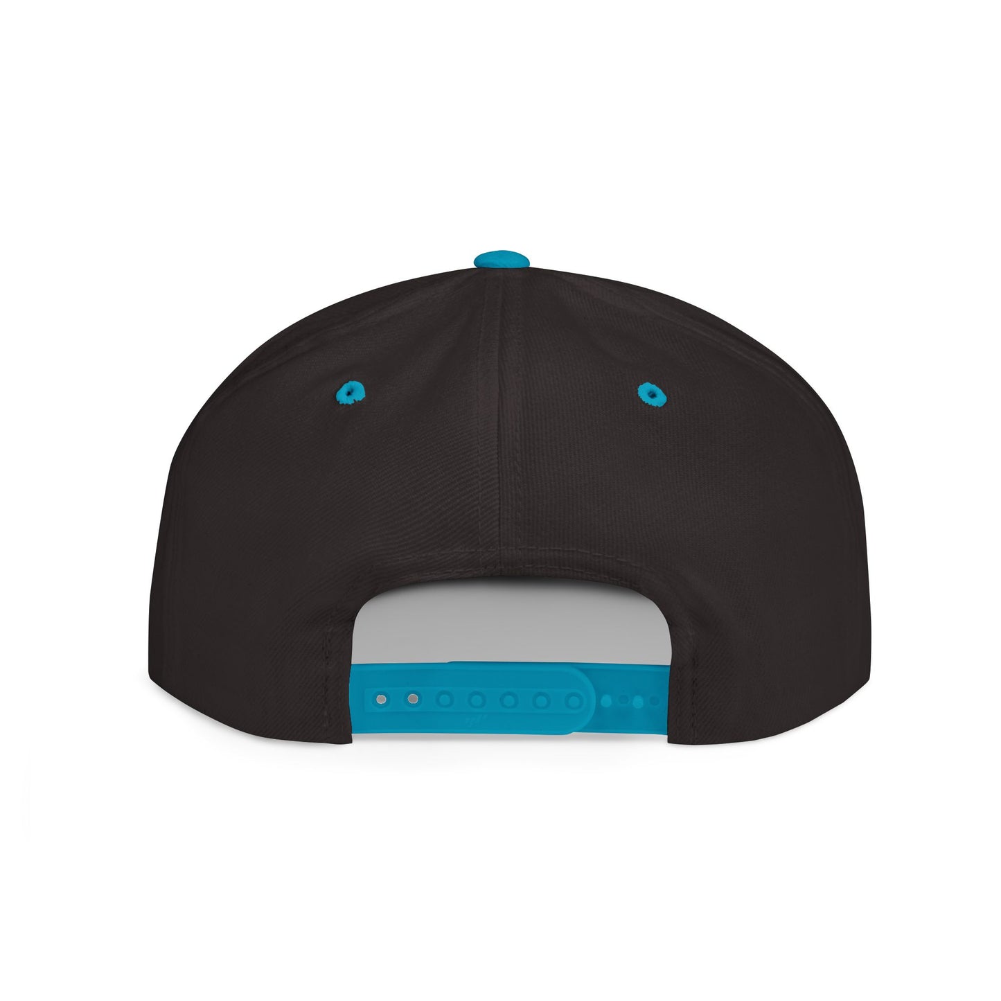 Let Them (Embroidered Snapback Flat-Bill Cotton Hat) - J&S Custom Prints