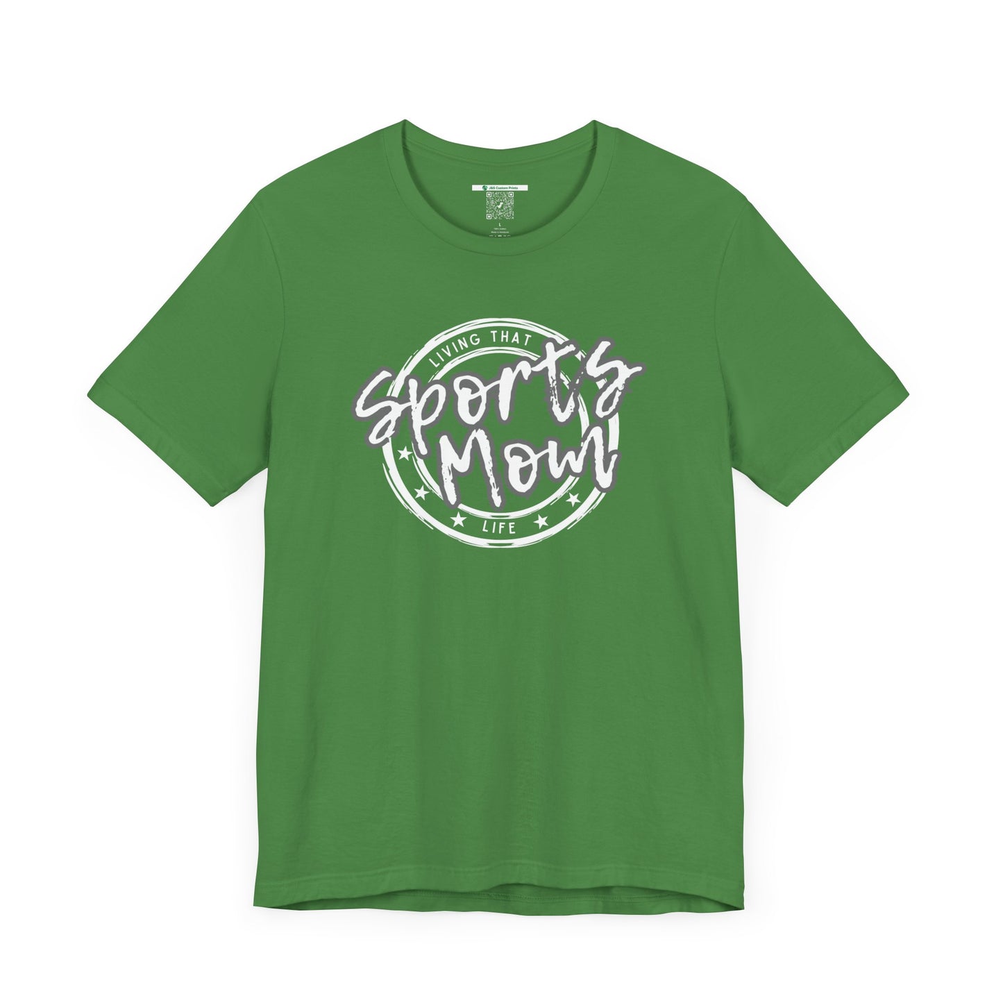 Sports Mom -- Gray Font (Adult Unisex Tee)