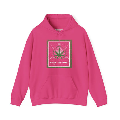 Cannabis -- Good Vibes Only (Adult Unisex Hooded Sweatshirt)