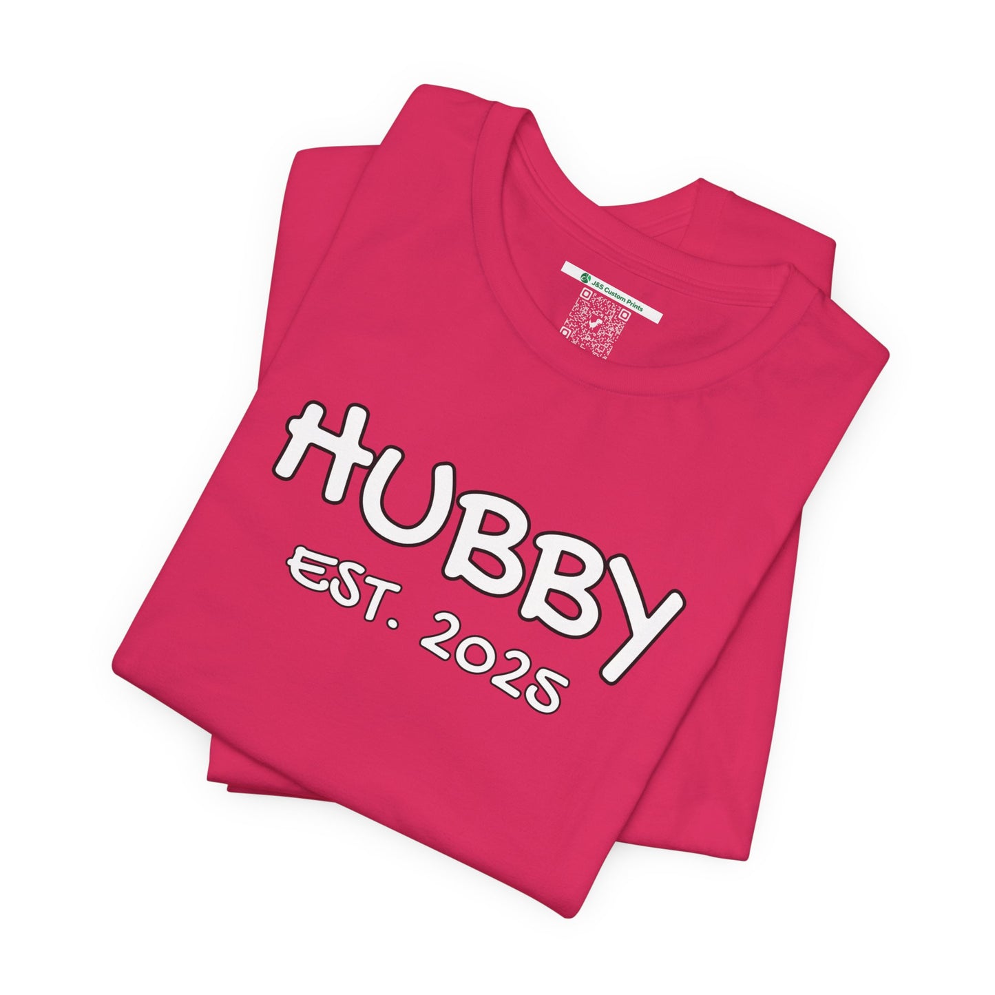 Matching Marriage Set -- "Hubby" (Adult Unisex Tee Shirt)