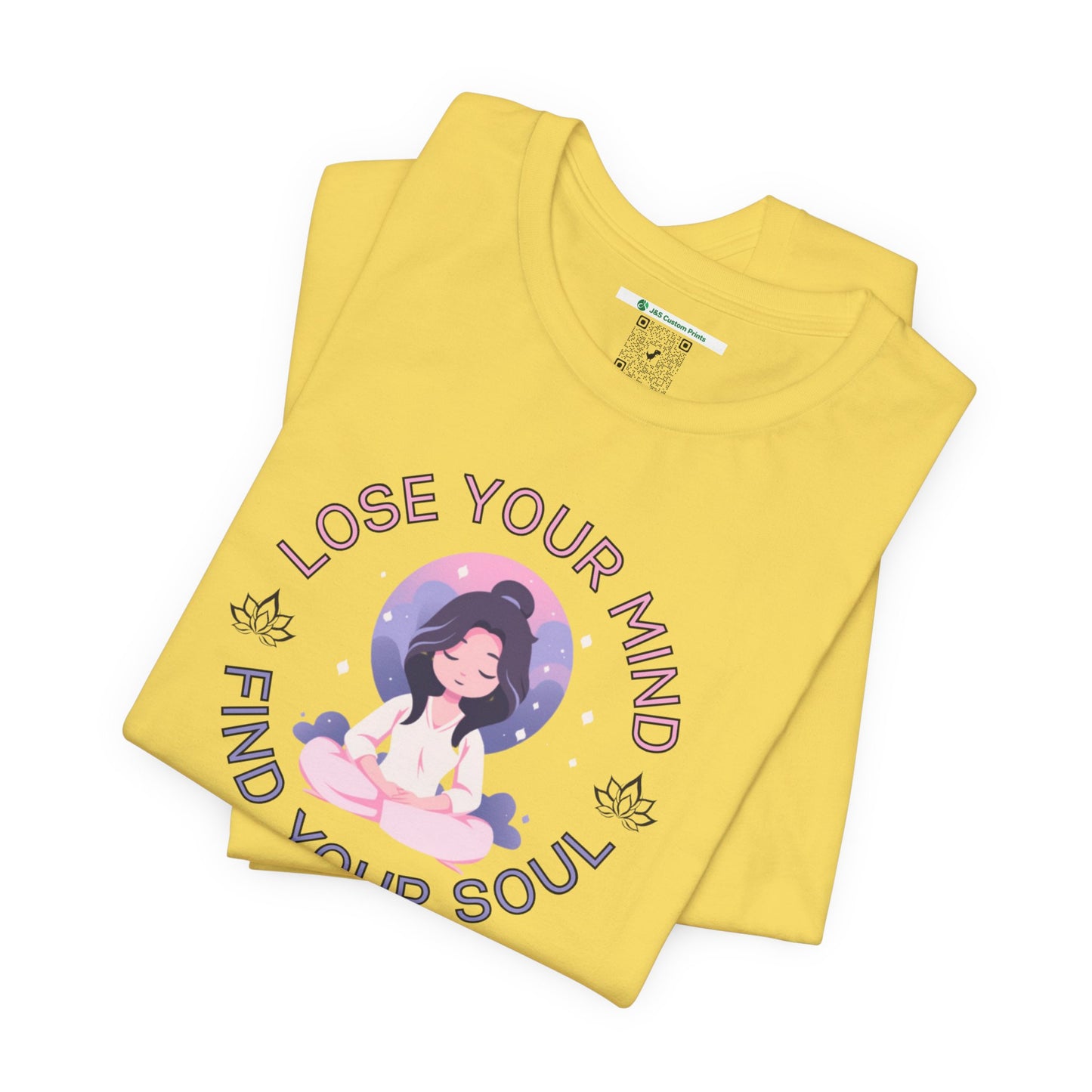 Mindful Awareness -- Meditation (Adult Unisex Tee)