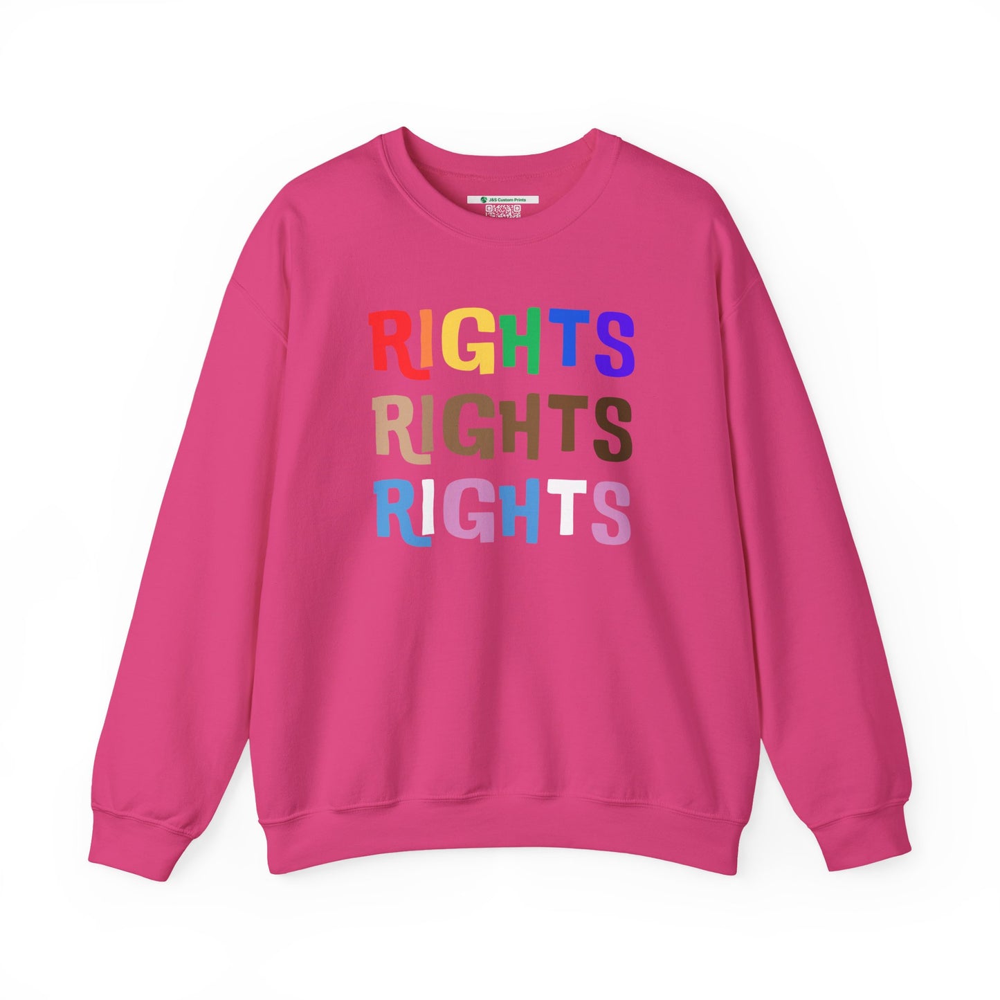 Equal Rights (Adult Unisex Crewneck Sweatshirt)