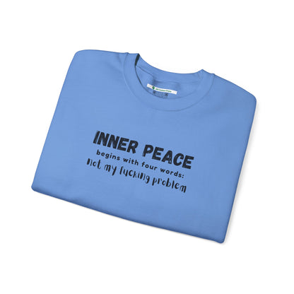 Inner Peace (Adult Unisex Crewneck Sweatshirt)