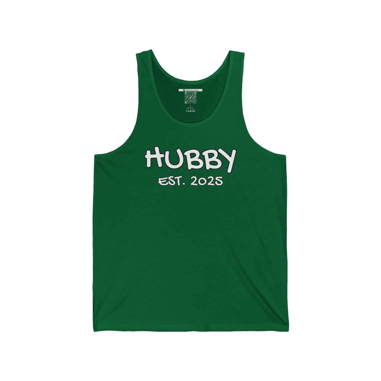 Matching Marriage Set -- "Hubby" (Adult Unisex Tank Top)
