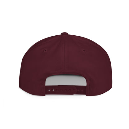 Let Them (Embroidered Snapback Flat-Bill Cotton Hat) - J&S Custom Prints
