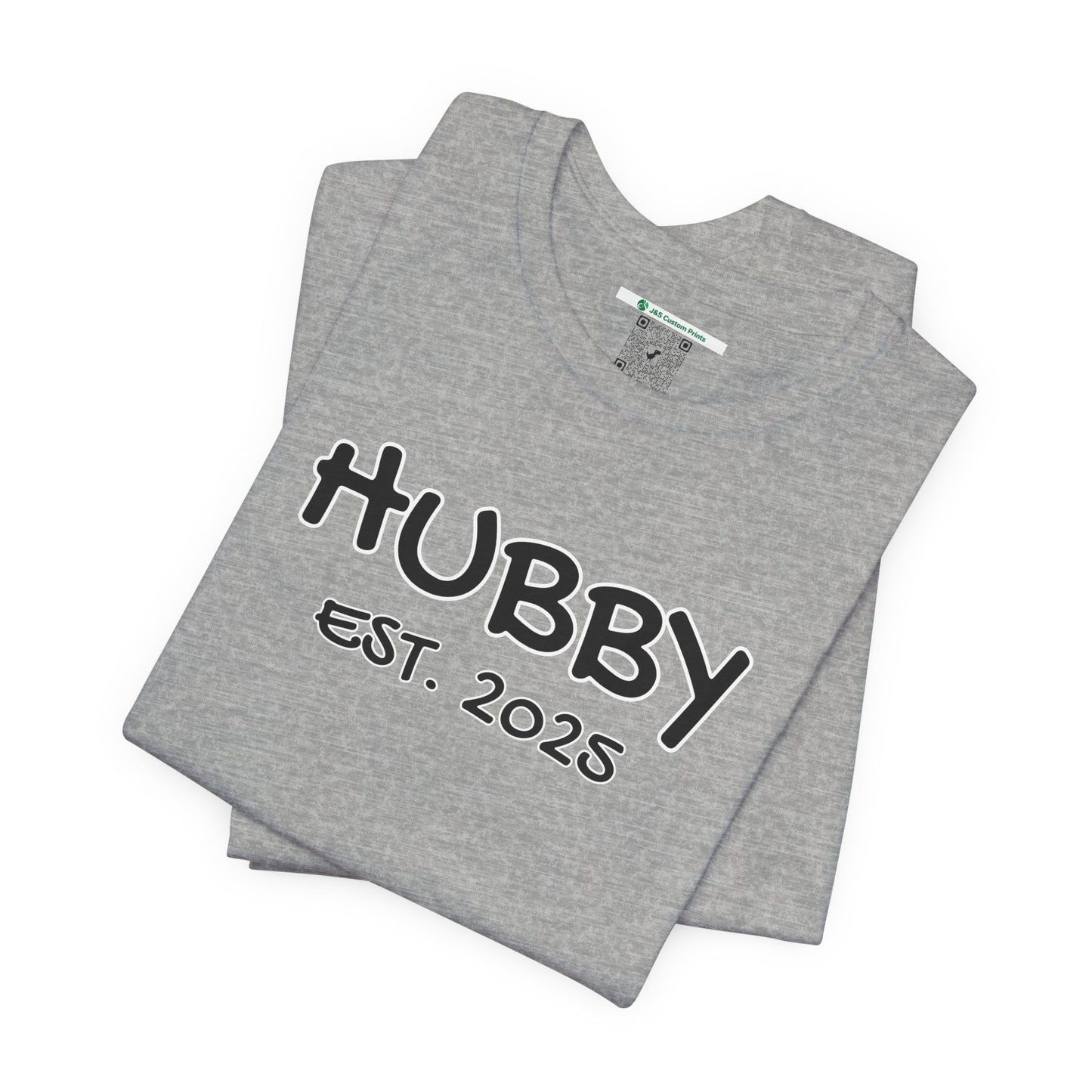 Matching Marriage Set -- "Hubby" (Adult Unisex Tee Shirt)